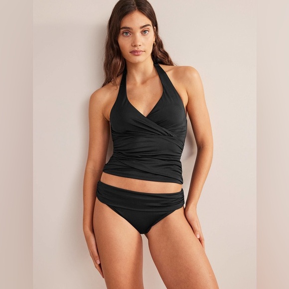 Boden 🏊‍♀️ swim Levanzo Black Tankini & bikini bottom.Sz 14. C23